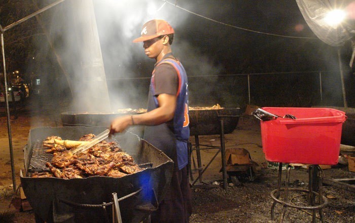 Street food Anguilla the Valley