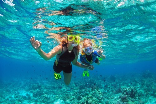 snorkeling st Barths