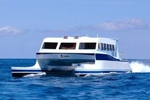 The "Edge I" - Fast Ferry to Saba