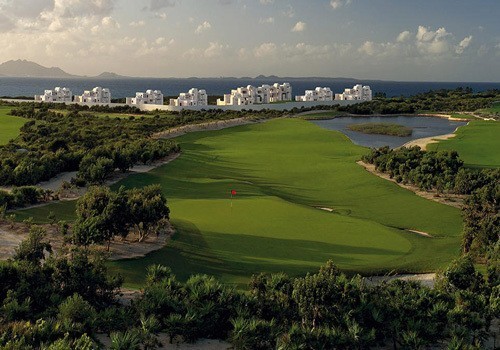 Anguilla golfing